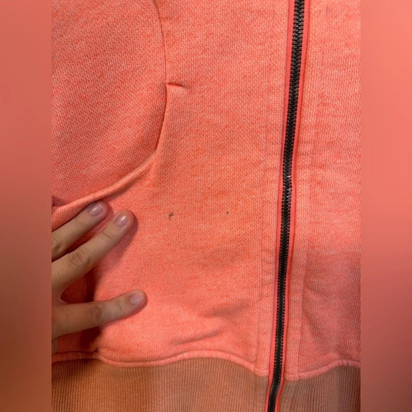 Lululemon Peach Full Zip On the Daily Hoodie Size 4 - Picture 5 of 9